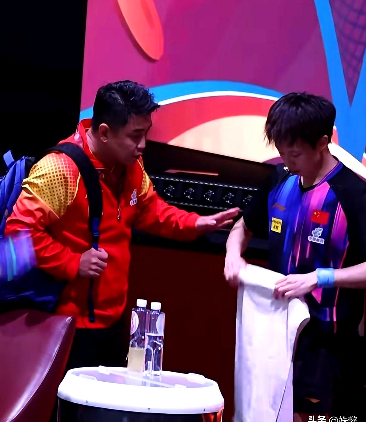 韩国乒乓球队强势瑞典乒乓球队，王皓送出助攻的简单介绍